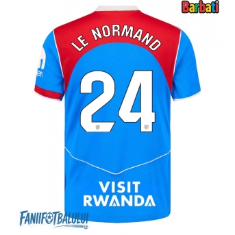 Atletico Madrid Robin Le Normand #24 Tricou Fotbal Replică 2025-26 Barbati Treilea